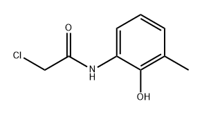 Acetamide, 2-chloro-N-(2-hydroxy-3-methylphenyl)- Structure