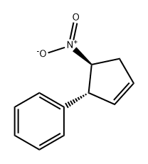 Benzene, [(1R,5S)-5-nitro-2-cyclopenten-1-yl]-
