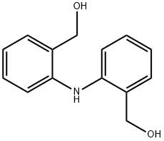 Benzenemethanol, 2,2'-iminobis- Struktur