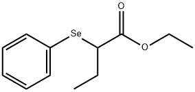 Butanoic acid, 2-(phenylseleno)-, ethyl ester Structure