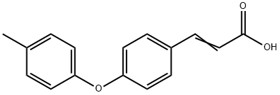 JR-8529, (E)-3-(4-(p-Tolyloxy)phenyl)acrylic acid, 97% Structure