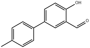 2-Formyl-4-(4-methylphenyl)phenol Struktur