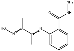 3-(2-carboxyhydrazine)phenylimino-2-oximobutane Structure