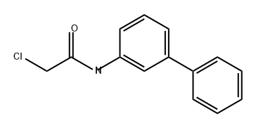 Acetamide, N-[1,1'-biphenyl]-3-yl-2-chloro- Structure