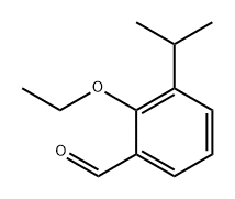 Benzaldehyde, 2-ethoxy-3-(1-methylethyl)- Struktur