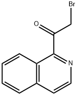 Ethanone, 2-bromo-1-(1-isoquinolinyl)- Structure