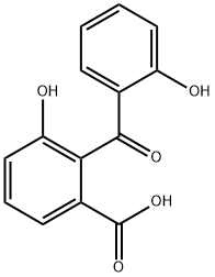 Benzoic acid, 3-hydroxy-2-(2-hydroxybenzoyl)-