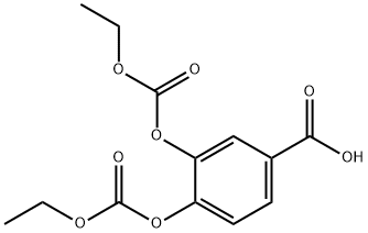 Benzoic acid, 3,4-bis[(ethoxycarbonyl)oxy]-