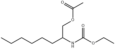 Carbamic acid, [1-[(acetyloxy)methyl]heptyl]-, ethyl ester (9CI)
