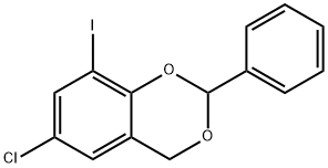 6-CHLORO-8-IODO-2-PHENYL-4H-1,3-BENZODIOXINE,897641-78-0,结构式