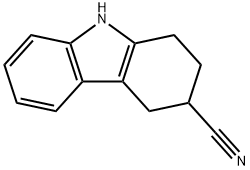 1H-Carbazole-3-carbonitrile, 2,3,4,9-tetrahydro- 化学構造式