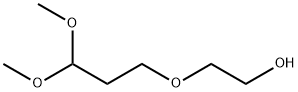 Ethanol, 2-(3,3-dimethoxypropoxy)- Structure