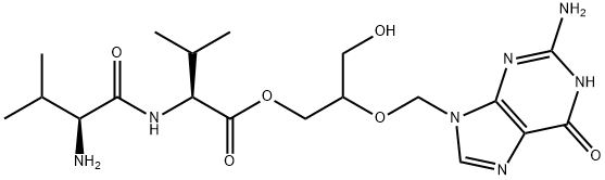 Valganciclovir N-Valyl Impurity Structure