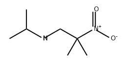 1-Propanamine, 2-methyl-N-(1-methylethyl)-2-nitro- 结构式