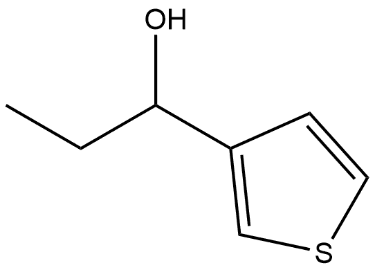 3-Thiophenemethanol, α-ethyl- Struktur