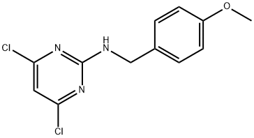 2-Pyrimidinamine, 4,6-dichloro-N-[(4-methoxyphenyl)methyl]-