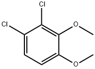 3,4-ジクロロベラトロール 化学構造式