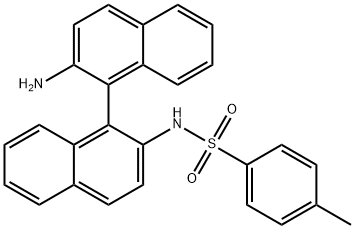 Benzenesulfonamide, N-(2'-amino[1,1'-binaphthalen]-2-yl)-4-methyl- Structure