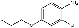 2-氯-4-丙氧基苯胺, 90415-73-9, 结构式