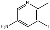 3-Pyridinamine, 5-iodo-6-methyl- 结构式