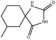 7-methyl-1,3-diazaspiro[4.5]decane-2,4-dione Structure