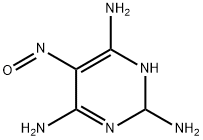 2,?4,?6-?Pyrimidinetriamine, 1,?2-?dihydro-?5-?nitroso- (9CI) 结构式
