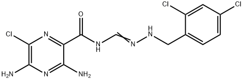 2',4'-dichlorobenzamil amiloride 结构式