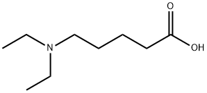 5-(N,N-二乙基氨基)戊酸, 90727-09-6, 结构式