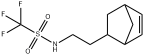 N-(5-norbornene-2-ethyl)-1,1,1-trifluoromethanesulfonamide 结构式