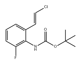 Carbamic acid, [2-[(1E)-2-chloroethenyl]-6-fluorophenyl]-, 1,1-dimethylethyl ester (9CI)