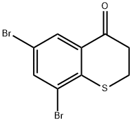 4H-1-Benzothiopyran-4-one, 6,8-dibromo-2,3-dihydro-