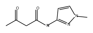 Butanamide, N-(1-methyl-1H-pyrazol-3-yl)-3-oxo-