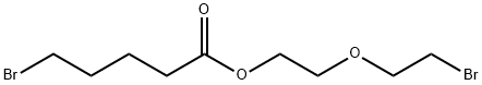 2-(2-bromoethoxy)ethyl 5-bromopentanoate Structure