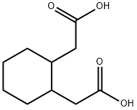 1α,2α-Cyclohexanediacetic acid Structure