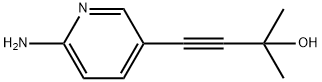 3-Butyn-2-ol, 4-(6-amino-3-pyridinyl)-2-methyl-