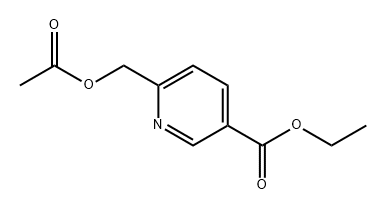 3-Pyridinecarboxylic acid, 6-[(acetyloxy)methyl]-, ethyl ester