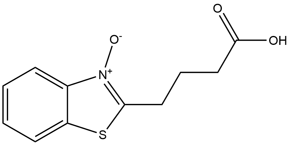 2-Benzothiazolebutanoic acid, 3-oxide
