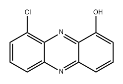 1-Phenazinol, 9-chloro- Structure