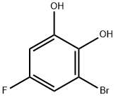 3-溴-5-氟苯-1,2-二醇,913629-79-5,结构式