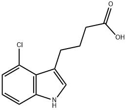 4-chloro-indole-3-butyric acid Structure