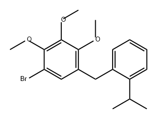 913961-16-7 Benzene, 1-bromo-2,3,4-trimethoxy-5-[[2-(1-methylethyl)phenyl]methyl]-