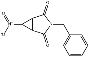 3-苄基-6-硝基-3-氮杂双环[3.1.0]己烷-2,4-二酮, 914937-12-5, 结构式