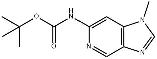 tert-Butyl (1-methyl-1H-imidazo[4,5-c]pyridin-6-yl)carbamate,914952-39-9,结构式