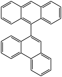 Anthracene, 9-(9-phenanthrenyl)- Structure