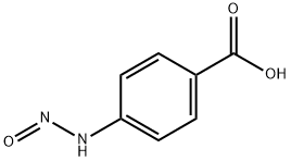 Benzoic acid, 4-(nitrosoamino)- Structure