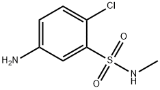 5-Amino-2-chloro-N-methylbenzenesulfonamide Structure