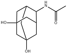 Acetamide, N-(5,7-dihydroxytricyclo[3.3.1.13,7]dec-2-yl)- Structure