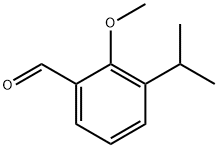 Benzaldehyde, 2-methoxy-3-(1-methylethyl)-,91969-75-4,结构式