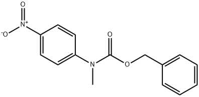 Benzyl methyl 4-nitrophenylcarbamate Structure