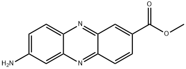 2-Phenazinecarboxylic acid, 7-amino-, methyl ester Structure